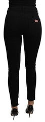 Dolce & Gabbana Black Mid Waist Slim Denim Cotton Stretch Jeans -   -  Dolce & Gabbana.