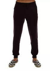 Dolce & Gabbana Purple Cashmere Gym Training Sport Pants -   -  Dolce & Gabbana.