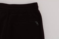 Dolce & Gabbana Purple Cashmere Gym Training Sport Pants -   -  Dolce & Gabbana.