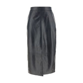 Arma Leather Arkina Skirt -   -  Arma.