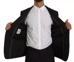 Dolce & Gabbana Purple MARTINI Wool Stretch 2 Piece Suit -   -  Dolce & Gabbana.