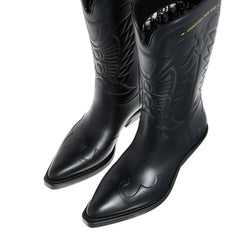 Dior Black Leather Boot -   -  Dior.