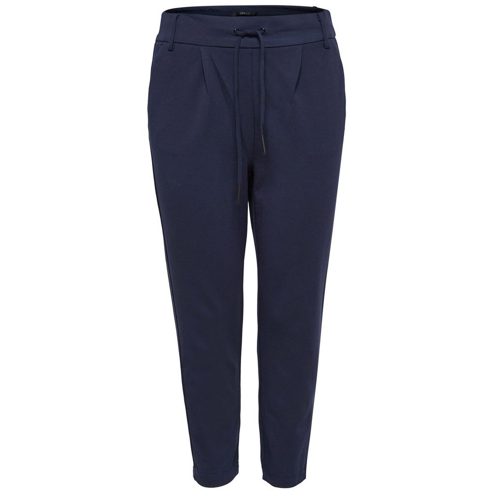 Only Blue Viscose Pant -   -  Only.