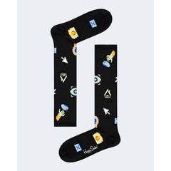 Happy Socks Black Cotton Sock -   -  Happy Socks.