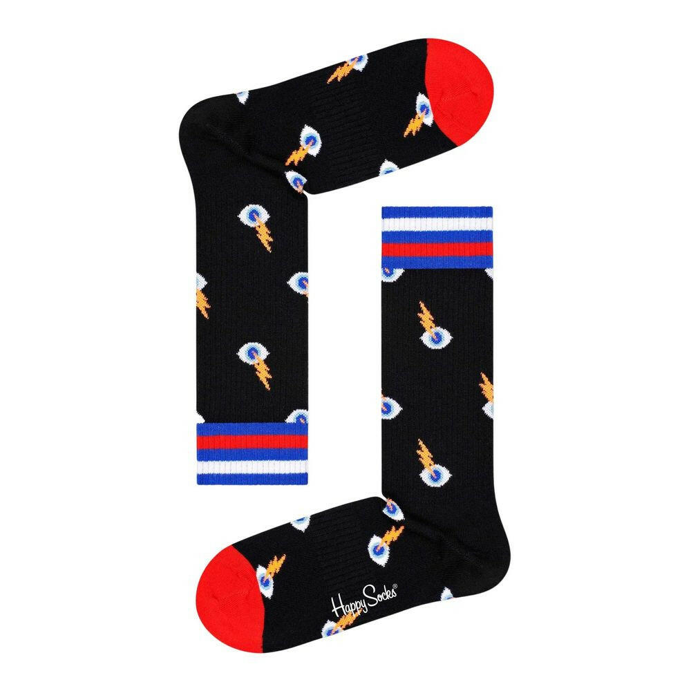 Happy Socks Black Cotton Sock -   -  Happy Socks.