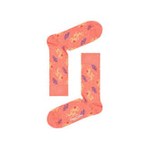 Happy Socks Orange Cotton Sock -   -  Happy Socks.