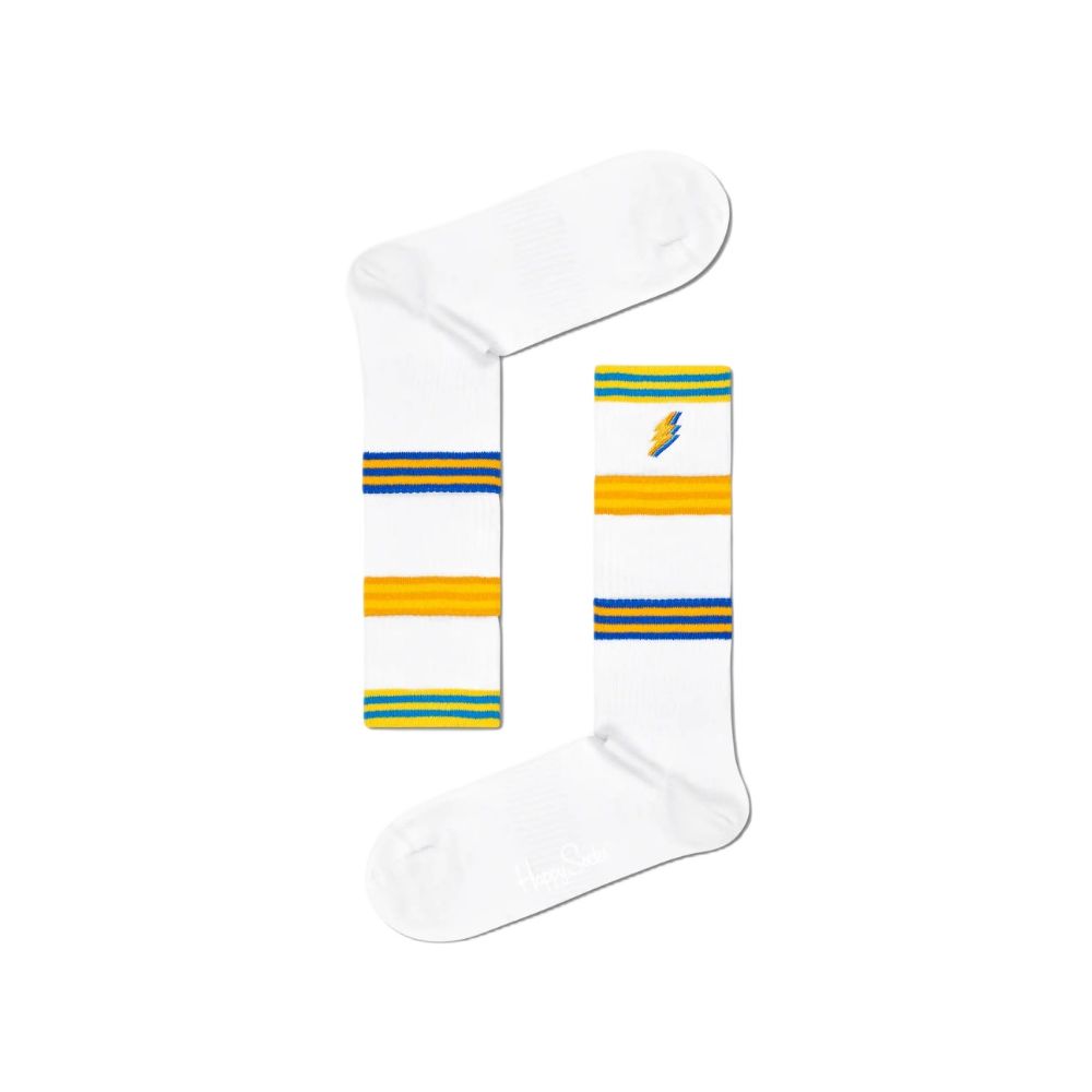 Happy Socks White Cotton Sock -   -  Happy Socks.