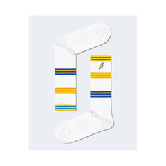 Happy Socks White Cotton Sock -   -  Happy Socks.