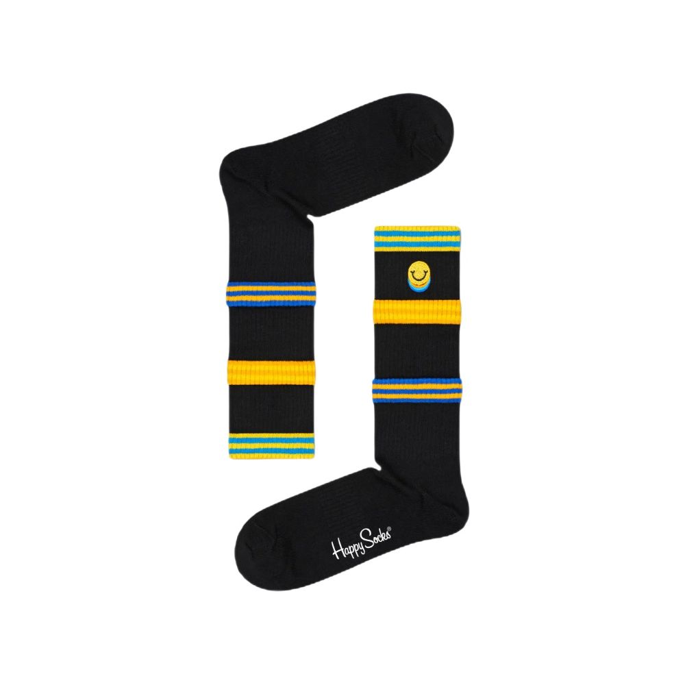 Happy Socks Black Cotton Sock -   -  Happy Socks.