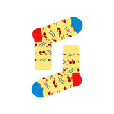 Happy Socks Yellow Cotton Sock -   -  Happy Socks.
