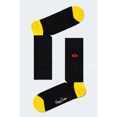 Happy Socks Black Cotton Sock -   -  Happy Socks.