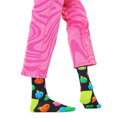 Happy Socks Black Cotton Sock -   -  Happy Socks.
