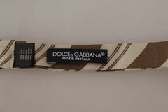 Dolce & Gabbana Multicolor Patterned Adjustable Neck Bow Tie Men -   -  Dolce & Gabbana.