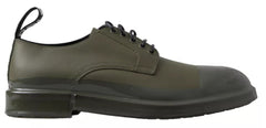 Dolce & Gabbana Green Leather Rubber Sole Dress Shoes -   -  Dolce & Gabbana.
