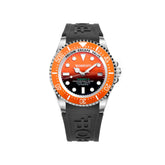 Bobroff Black Rubber Watch -   -  Bobroff.