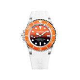 Bobroff White Rubber Watch -   -  Bobroff.