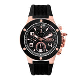 Bobroff Black Rubber Watch -   -  Bobroff.