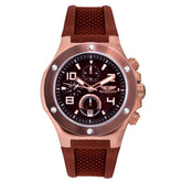 Bobroff Brown Rubber Watch -   -  Bobroff.