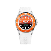 Bobroff White Rubber Watch -   -  Bobroff.
