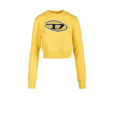 Diesel Yellow Cotton Sweatshirt -   -  Diesel.
