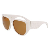 Ferragamo White Bio Injected Sunglasses -  Jewellery, Women -  Ferragamo.