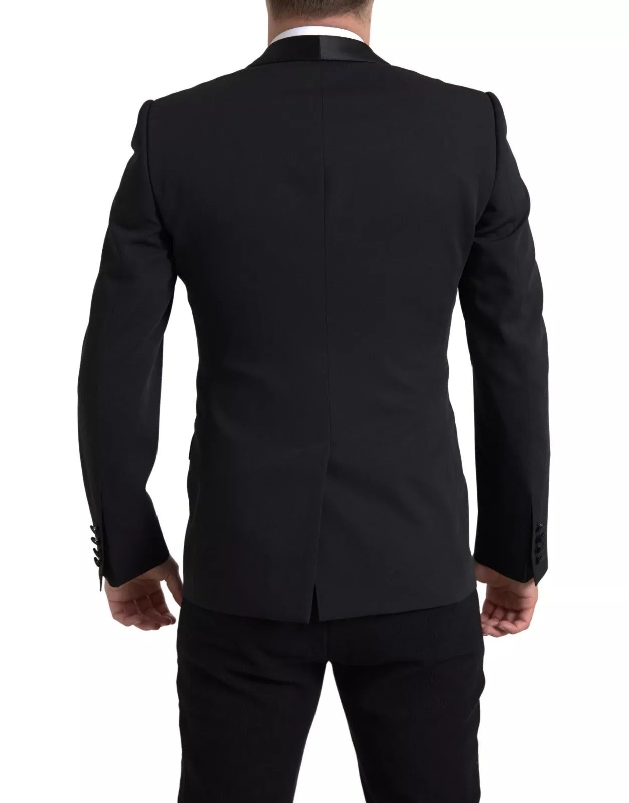Dolce & Gabbana Black Wool Single Breasted MARTINI Blazerclothing -   -  Dolce & Gabbana. Dolce & Gabbana Black Wool Single Breasted MARTINI Blazerclothing -   -  Dolce & Gabbana.