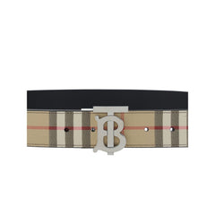 Burberry Archivio Check reversible Belt - - Burberry.