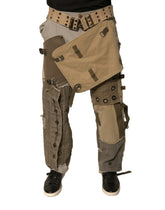 Dolce & Gabbana Multicolor Reconstructed Flight Cargo Pants -   -  Dolce & Gabbana.