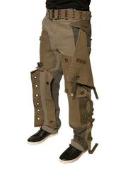 Dolce & Gabbana Multicolor Reconstructed Flight Cargo Pants -   -  Dolce & Gabbana.