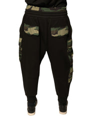 Dolce & Gabbana Black Camouflage Cotton Jogger Cargo Pants -   -  Dolce & Gabbana.