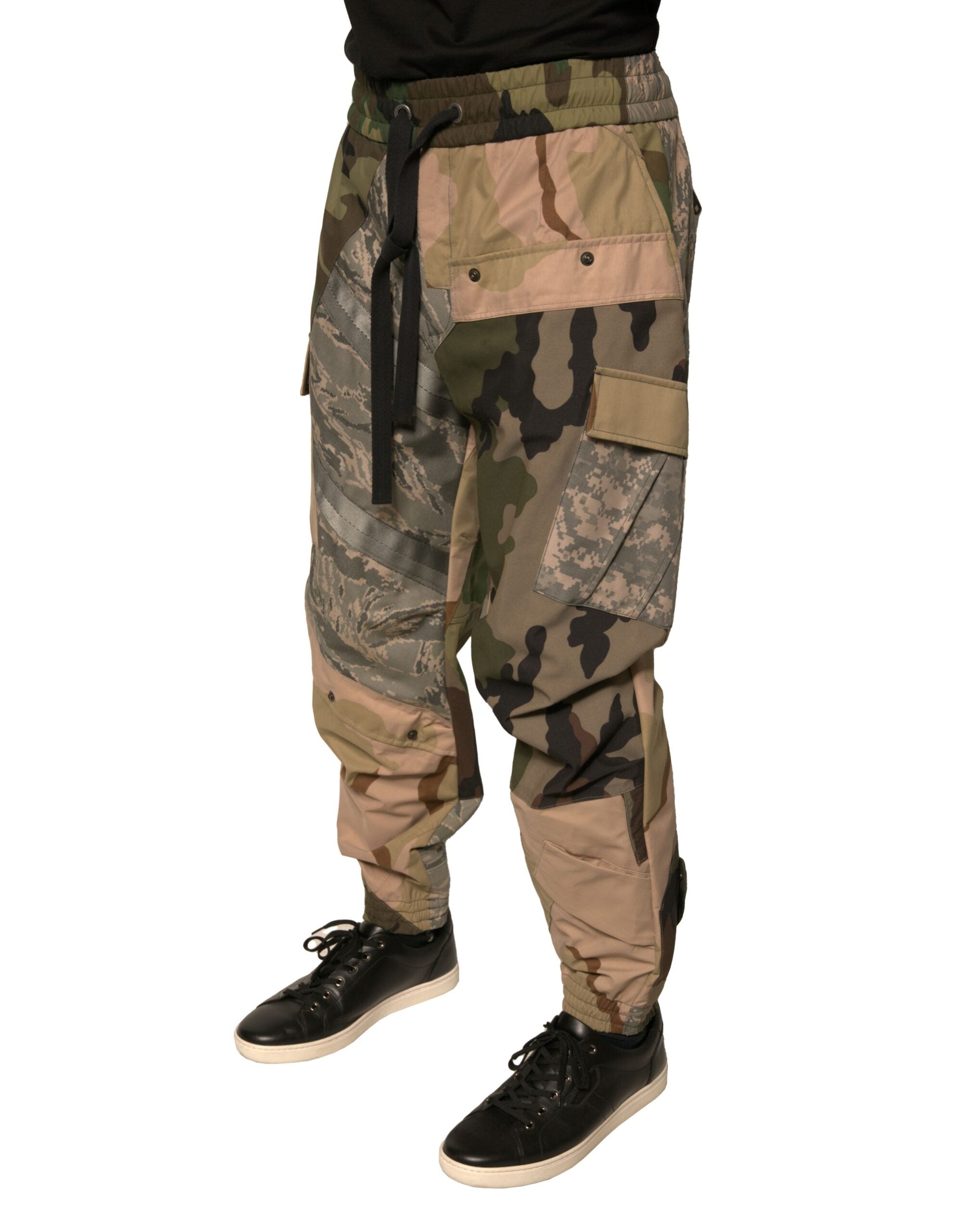 Dolce & Gabbana Multicolor Camouflage Jogger Sweatpants Pants -   -  Dolce & Gabbana. Dolce & Gabbana Multicolor Camouflage Jogger Sweatpants Pants -   -  Dolce & Gabbana.