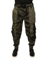 Dolce & Gabbana Green Cotton Jogger Cargo Pants -   -  Dolce & Gabbana.