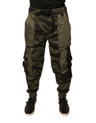 Dolce & Gabbana Green Cotton Jogger Cargo Pants -   -  Dolce & Gabbana.