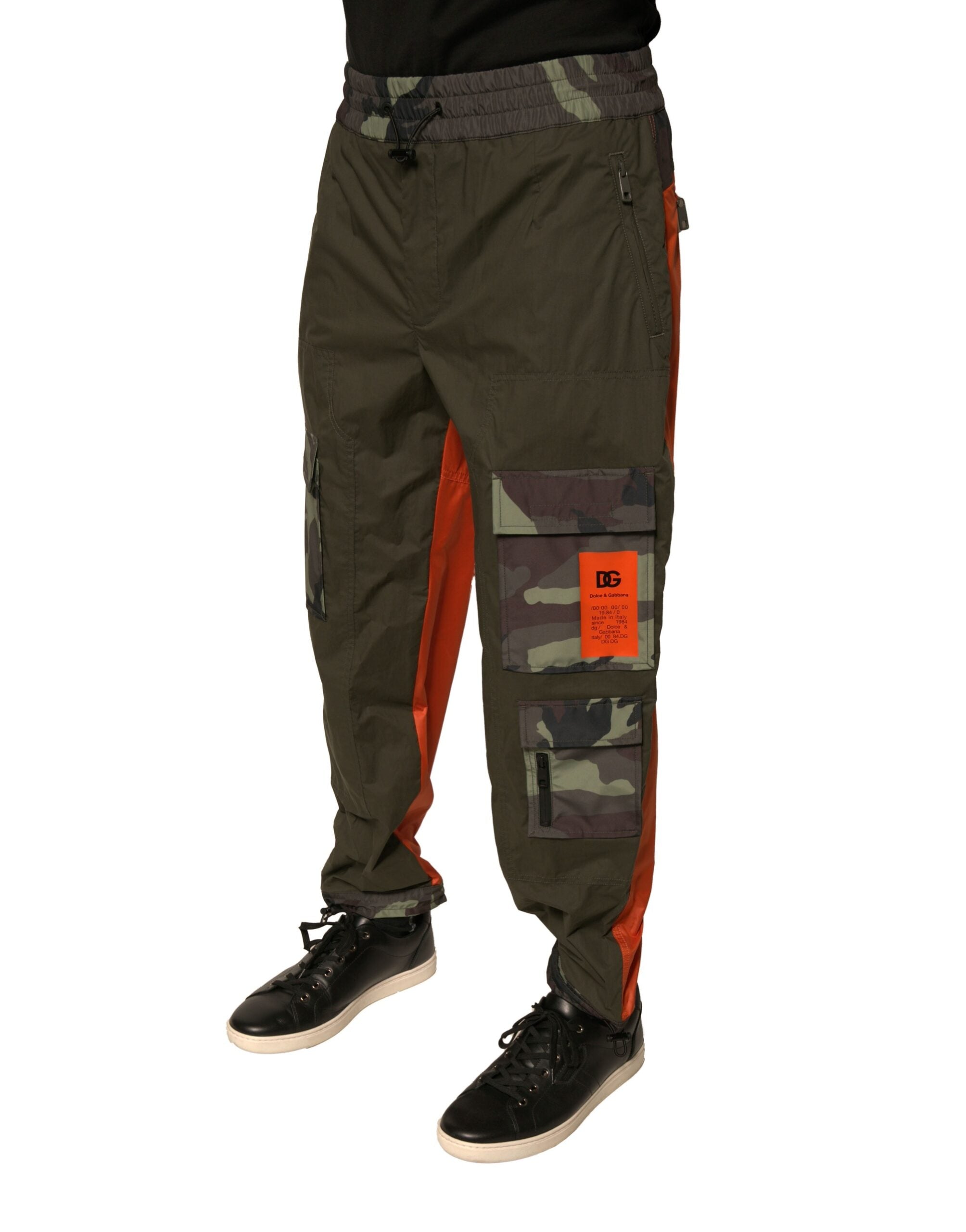 Dolce & Gabbana Multicolor Camouflage Jogger Cargo Pants -   -  Dolce & Gabbana. Dolce & Gabbana Multicolor Camouflage Jogger Cargo Pants -   -  Dolce & Gabbana.