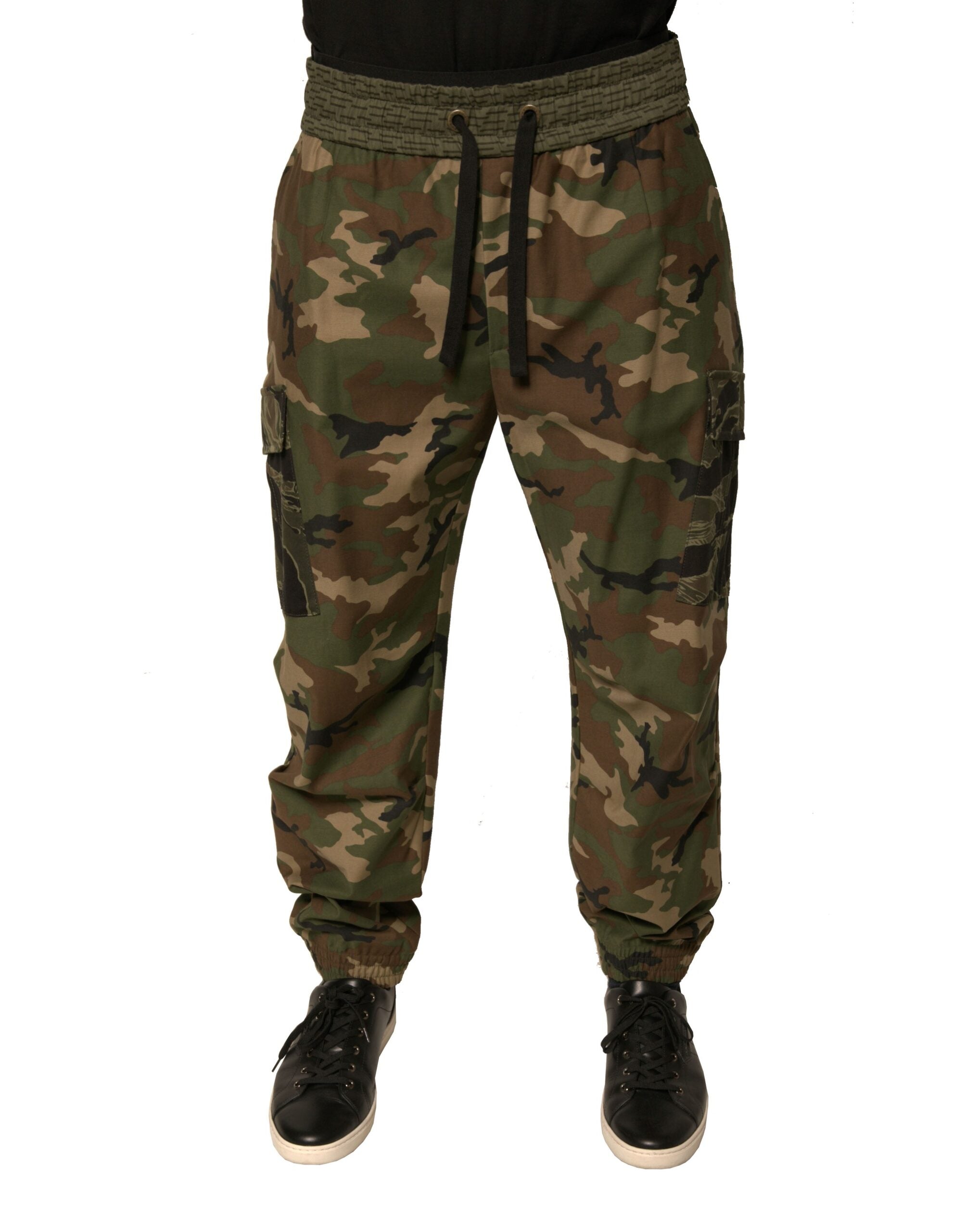 Dolce & Gabbana Multicolor Camouflage Cargo Sweatpants Pants -   -  Dolce & Gabbana. Dolce & Gabbana Multicolor Camouflage Cargo Sweatpants Pants -   -  Dolce & Gabbana.