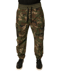 Dolce & Gabbana Multicolor Camouflage Cargo Sweatpants Pants -   -  Dolce & Gabbana.
