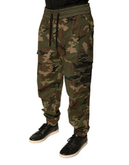 Dolce & Gabbana Multicolor Camouflage Cargo Sweatpants Pants -   -  Dolce & Gabbana.