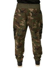 Dolce & Gabbana Multicolor Camouflage Cargo Sweatpants Pants -   -  Dolce & Gabbana.