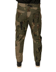 Dolce & Gabbana Multicolor Camouflage Cotton Pants -   -  Dolce & Gabbana.