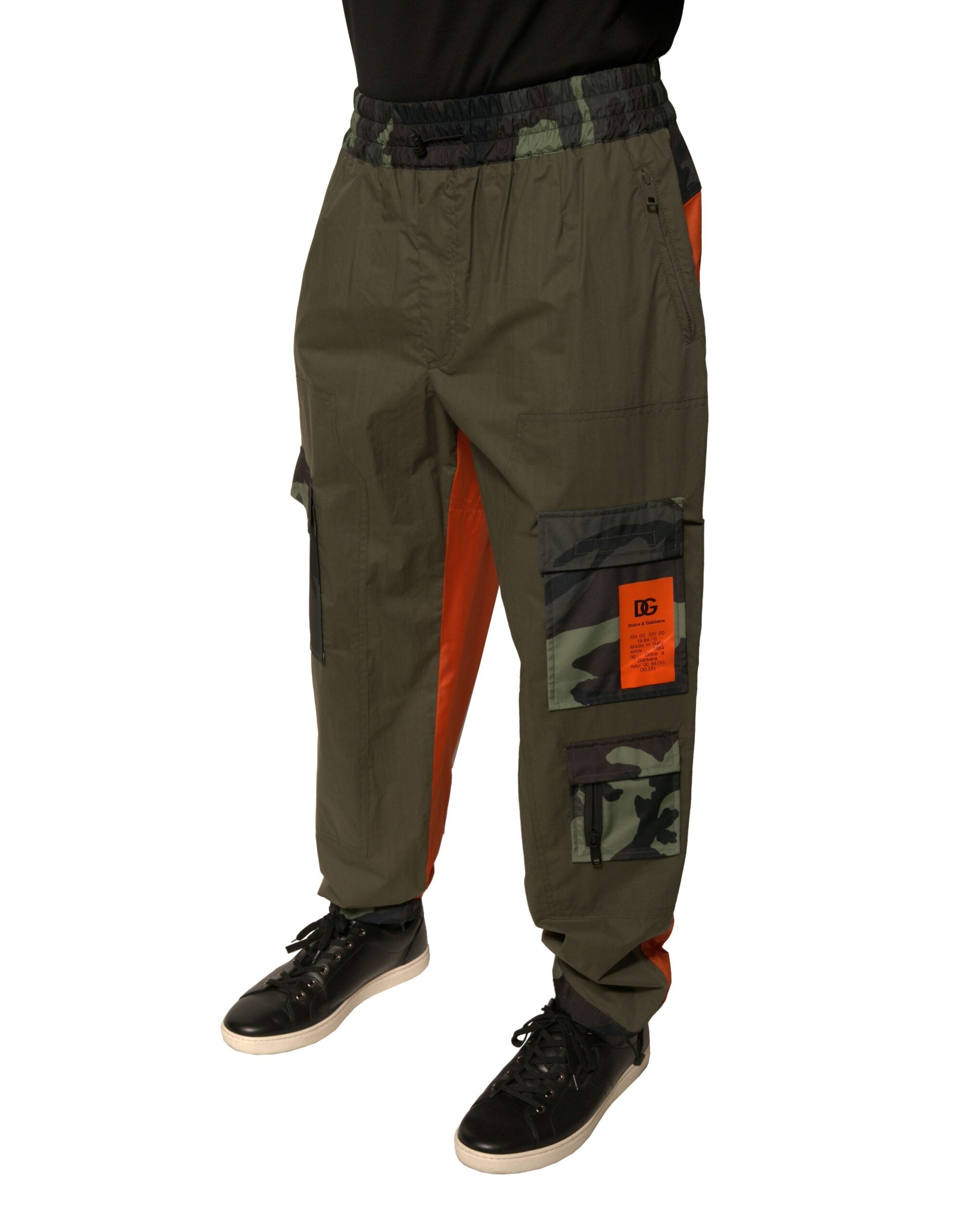 Dolce & Gabbana Multicolor Camouflage Jogger Cargo Pants -   -  Dolce & Gabbana. Dolce & Gabbana Multicolor Camouflage Jogger Cargo Pants -   -  Dolce & Gabbana.