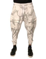 Dolce & Gabbana White Camouflage Cargo Jogger Pants -   -  Dolce & Gabbana.