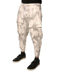 Dolce & Gabbana White Camouflage Cargo Jogger Pants -   -  Dolce & Gabbana.