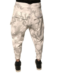 Dolce & Gabbana White Camouflage Cargo Jogger Pants -   -  Dolce & Gabbana.