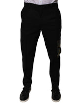 Dolce & Gabbana Black Cotton Men Cargo Casual Pants -   -  Dolce & Gabbana.