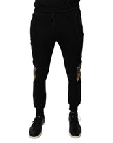 Dolce & Gabbana Black Leopard Slim Fit Jogger Pants -   -  Dolce & Gabbana.