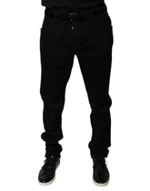 Dolce & Gabbana Black Logo Cotton Stretch Skinny Denim Jeans -   -  Dolce & Gabbana.