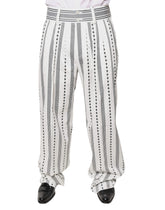 Dolce & Gabbana White Straight Formal Dress Pants -   -  Dolce & Gabbana.