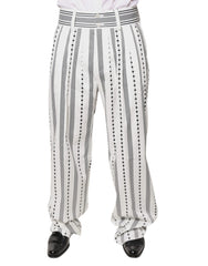 Dolce & Gabbana White Straight Formal Dress Pants -   -  Dolce & Gabbana.