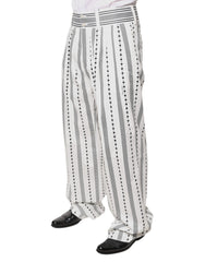 Dolce & Gabbana White Straight Formal Dress Pants -   -  Dolce & Gabbana.