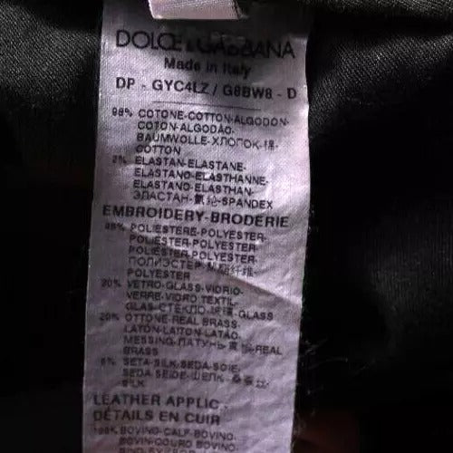 Dolce & Gabbana Black Crown White Lining Skinny Denim Jeans -   -  Dolce & Gabbana. Dolce & Gabbana Black Crown White Lining Skinny Denim Jeans -   -  Dolce & Gabbana.